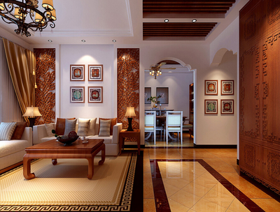 北京初冬撞上东南亚风格 3套小户型装修案例6万全包