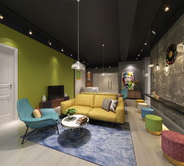 臭鼬工厂与钧越方格装饰设计案例——土巴兔北京装修网的精选推荐