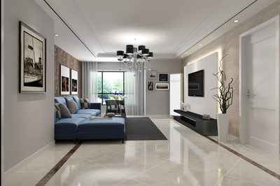 现代简约风三居室，80平米8.6万精装案例解析——北京石景山